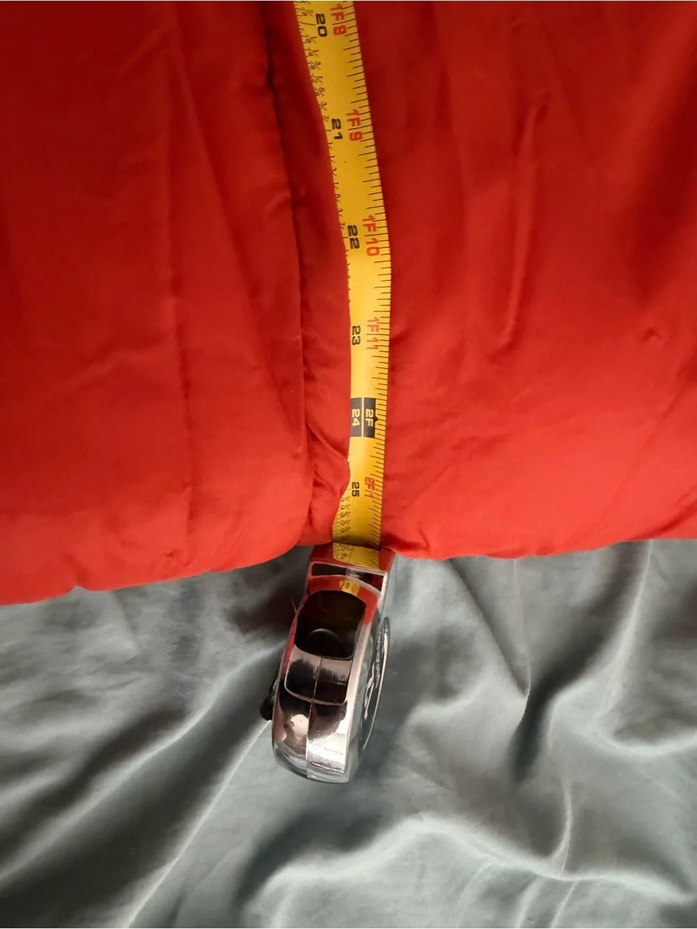 1980s/1970s Vintage orange Sleeping Bag - great for outdoor camping